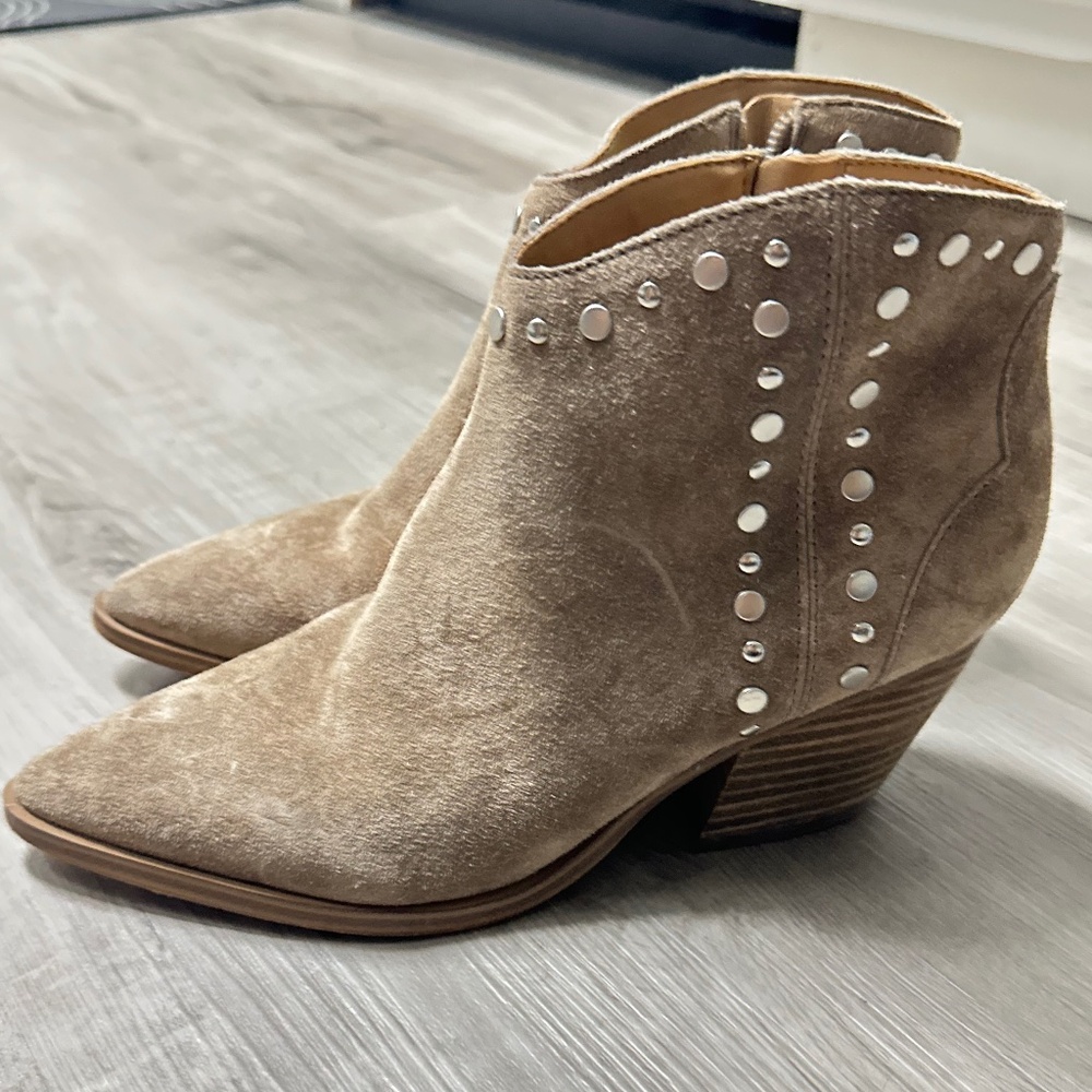 Marc Fisher Studded Suede Bootie